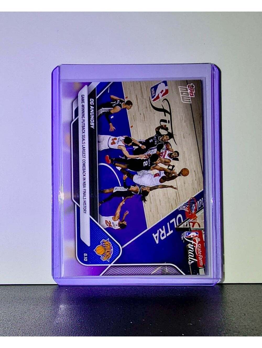 OG Anunoby 2025-26 NBA Topps Now #336 Basketball Card New York Knicks